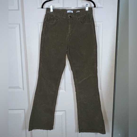 Kensie Denim - Kensie Olive Flare & Wide Leg Jeans